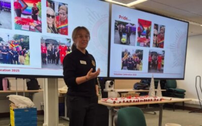 Joueuse de foot internationale : nouvelle cheffe adjoint des pompiers